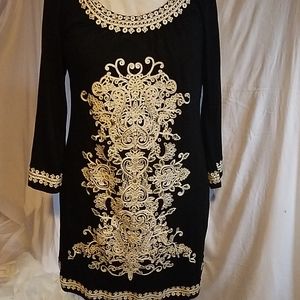 Inc Black Knit Dress
